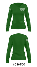 1st Battalion 1st Marines H&S S-6 56316666 Women's Long Sleeve V-neck Shirt - 37