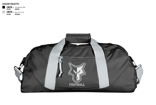 Duffle Bag, Waverly-South Shore Coyotes, Football, Teamtime, Team time, sublimation, custom sports apparel, team uniforms, spirit wear, spiritwear, sports uniforms, custom shirts, team store, custom team store, fundraiser sports, apparel fundraiser