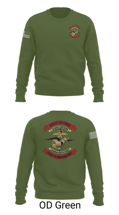 2nd Supply Battalion 27685177 Crew Neck Sweatshirt - 10