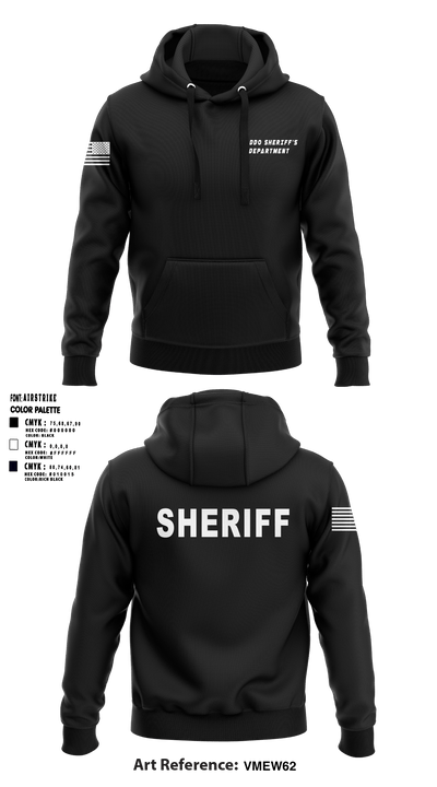 Sheriff 90712857 Hoodie - 1