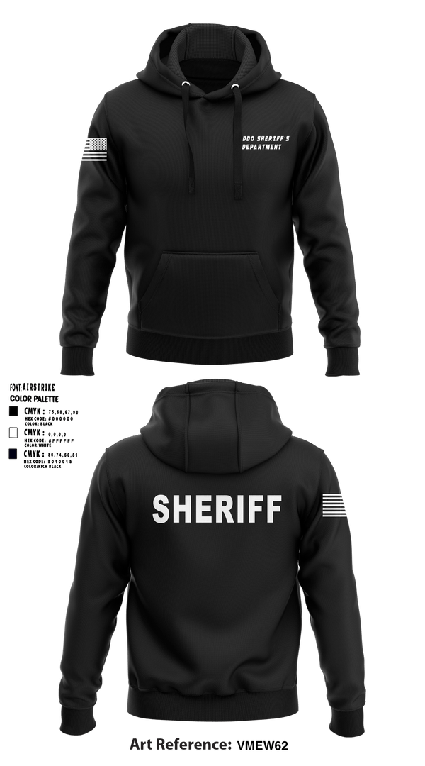 Hoodie, Caddo Sheriff’s DepartmentSheriff, Police, Teamtime, Team time, sublimation, custom sports apparel, team uniforms, spirit wear, spiritwear, sports uniforms, custom shirts, team store, custom team store, fundraiser sports, apparel fundraiser
