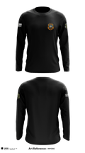 Milton Police Department 34508245 Long Sleeve Performance Shirt - 1