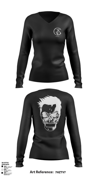 Women's Long Sleeve Vneck Shirt, CrisCris, , Teamtime, Team time, sublimation, custom sports apparel, team uniforms, spirit wear, spiritwear, sports uniforms, custom shirts, team store, custom team store, fundraiser sports, apparel fundraiser