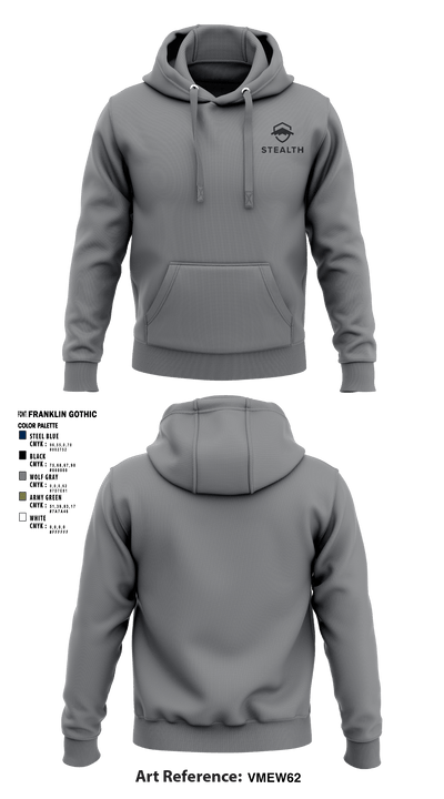 Stealth customs 84323734 Hoodie - 4