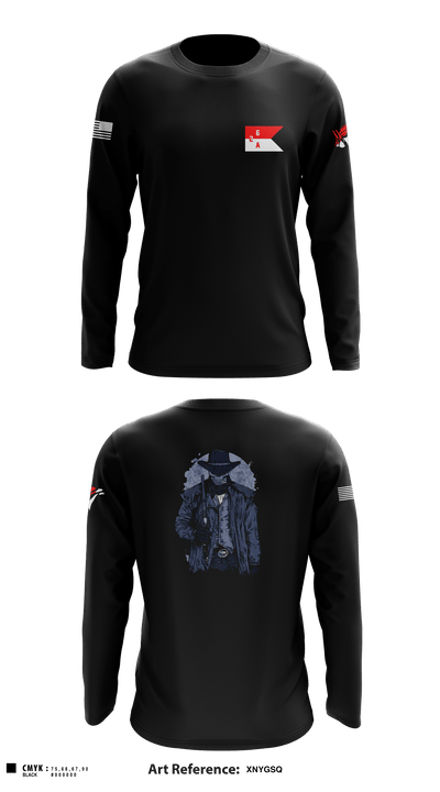 2-6 Cav A Trp 79586483 Long Sleeve Performance Shirt - 1