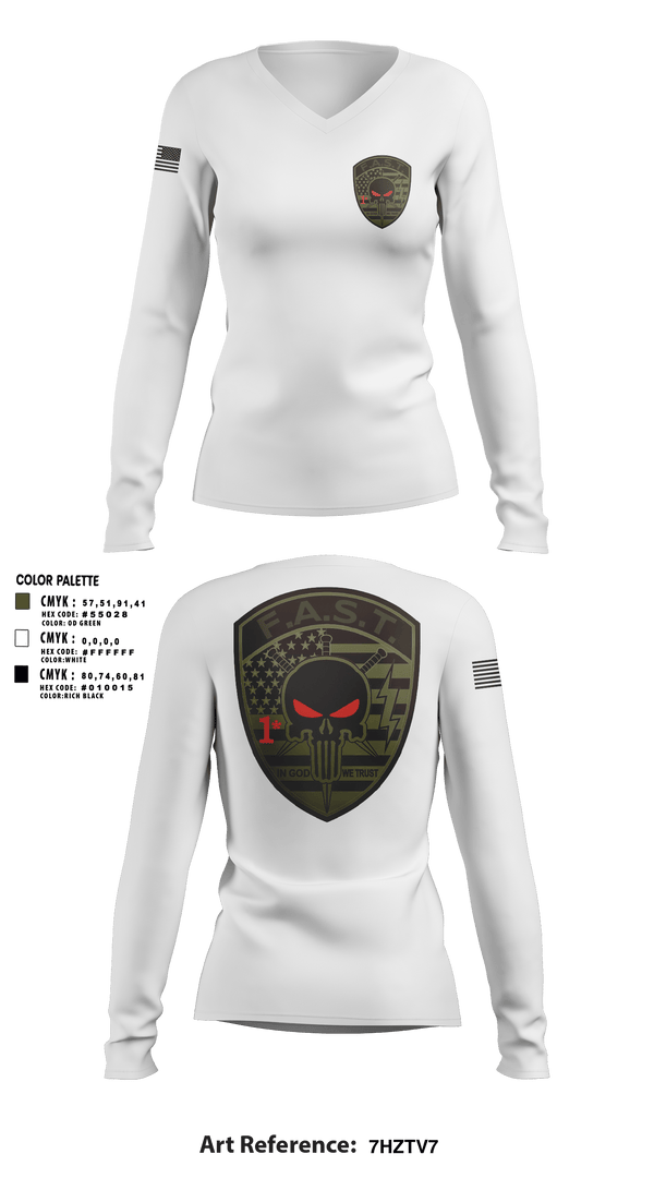 Women's Long Sleeve Vneck Shirt, , Police, Teamtime, Team time, sublimation, custom sports apparel, team uniforms, spirit wear, spiritwear, sports uniforms, custom shirts, team store, custom team store, fundraiser sports, apparel fundraiser