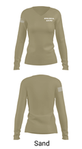 87TH CEC-A, A/O PLT 82363899 Women's Long Sleeve V-neck Shirt - 42