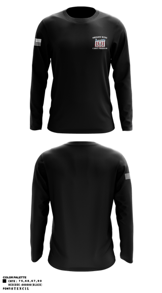 Long Sleeve Performance Shirt, , Air Force, Teamtime, Team time, sublimation, custom sports apparel, team uniforms, spirit wear, spiritwear, sports uniforms, custom shirts, team store, custom team store, fundraiser sports, apparel fundraiser