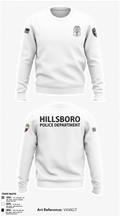 Hillsboro Police Department 31441057 Crew Neck Sweatshirt - 2 (1)