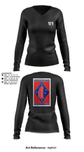 Hades 3421841 Women's Long Sleeve V-neck Shirt - 158