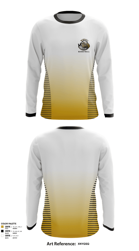 Long Sleeve Performance Shirt, Ypsilanti Community High School Basketball, Men's Basketball, Teamtime, Team time, sublimation, custom sports apparel, team uniforms, spirit wear, spiritwear, sports uniforms, custom shirts, team store, custom team store, fundraiser sports, apparel fundraiser