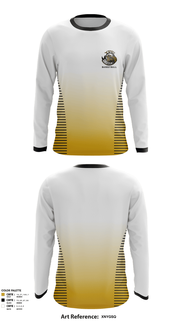 Long Sleeve Performance Shirt, Ypsilanti Community High School Basketball, Men's Basketball, Teamtime, Team time, sublimation, custom sports apparel, team uniforms, spirit wear, spiritwear, sports uniforms, custom shirts, team store, custom team store, fundraiser sports, apparel fundraiser