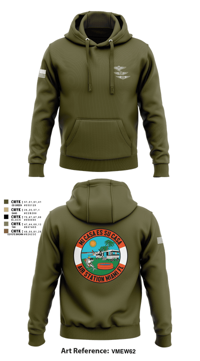 Air station Miami 80426238 Hoodie - 2