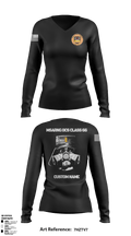 MSARNG OCS Class 66 93679555 Women's Long Sleeve V-neck Shirt - 52