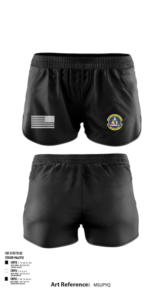 Women's Shorts, 341st SFS, Air Force, Teamtime, Team time, sublimation, custom sports apparel, team uniforms, spirit wear, spiritwear, sports uniforms, custom shirts, team store, custom team store, fundraiser sports, apparel fundraiser