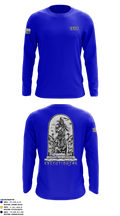 E CO. 8TH ENGINEER BATTALION 25810493 Long Sleeve Performance Shirt - 1