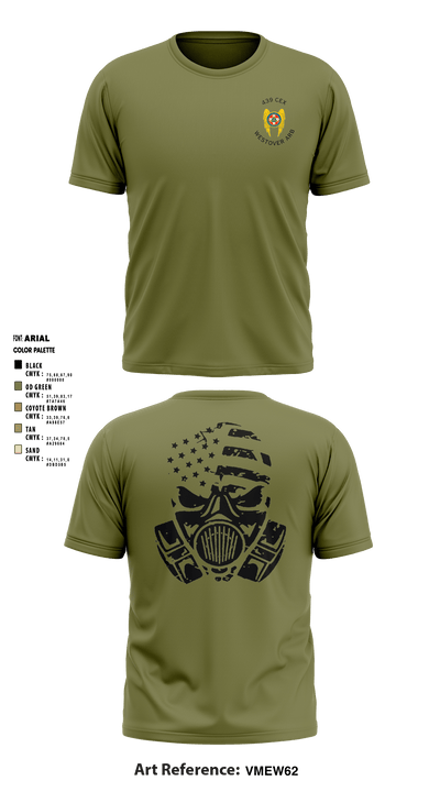 439th CEX 72519259 Short Sleeve Performance Shirt - 2