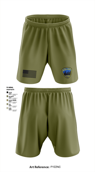 Athletic Shorts With Pockets, , Police, Teamtime, Team time, sublimation, custom sports apparel, team uniforms, spirit wear, spiritwear, sports uniforms, custom shirts, team store, custom team store, fundraiser sports, apparel fundraiser