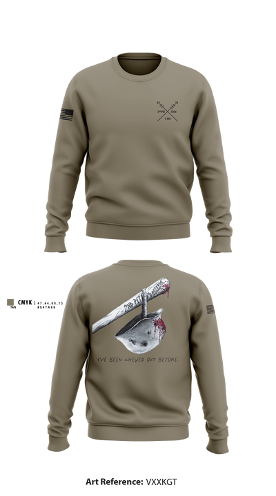 2nd PLT Baseterds 6936669 Crew Neck Sweatshirt - 3