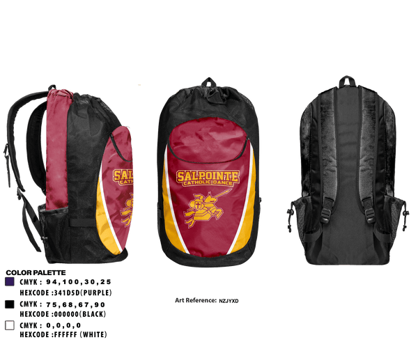 Gear Bag, Salpointe Catholic High School Dance, Spirit Store, Teamtime, Team time, sublimation, custom sports apparel, team uniforms, spirit wear, spiritwear, sports uniforms, custom shirts, team store, custom team store, fundraiser sports, apparel fundraiser