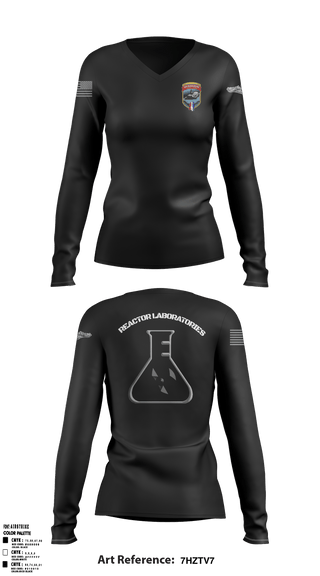 Women's Long Sleeve Vneck Shirt, , Navy, Teamtime, Team time, sublimation, custom sports apparel, team uniforms, spirit wear, spiritwear, sports uniforms, custom shirts, team store, custom team store, fundraiser sports, apparel fundraiser