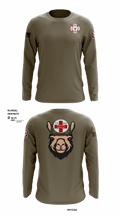 Alpha Company, WBAMC 94187438 Long Sleeve Performance Shirt - 7