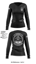 TRF 57839802 Women's Long Sleeve V-neck Shirt - 3