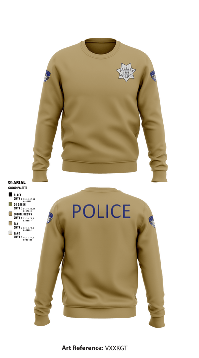 Willits Little Lake JRTF 70658416 Crew Neck Sweatshirt - 13