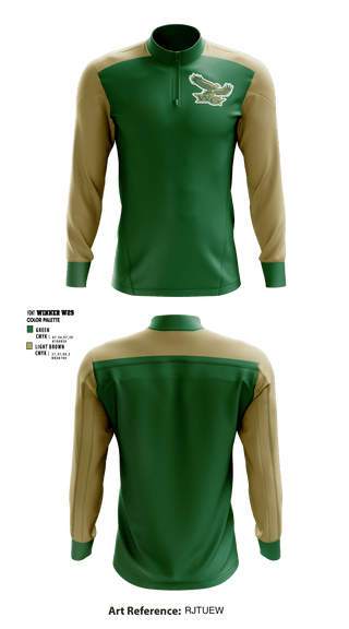 Quarter Zip Jacket, Woodward-Granger Middle School, Spirit Store, Teamtime, Team time, sublimation, custom sports apparel, team uniforms, spirit wear, spiritwear, sports uniforms, custom shirts, team store, custom team store, fundraiser sports, apparel fundraiser