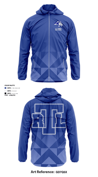 Windbreaker, R L Turner High School Baseball, Baseball, Teamtime, Team time, sublimation, custom sports apparel, team uniforms, spirit wear, spiritwear, sports uniforms, custom shirts, team store, custom team store, fundraiser sports, apparel fundraiser