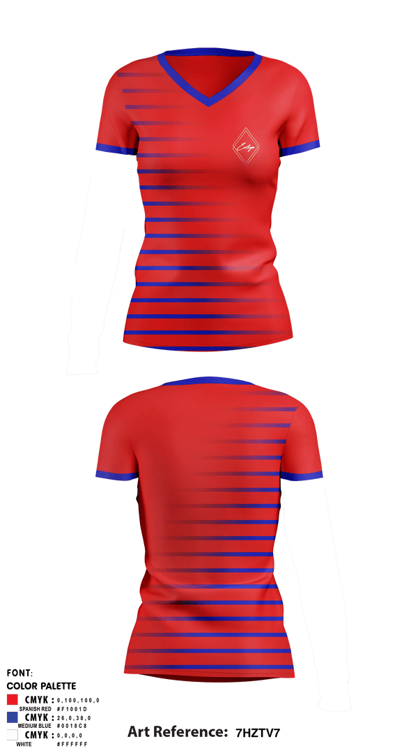 Women's Short Sleeve Vneck Shirt, , , Teamtime, Team time, sublimation, custom sports apparel, team uniforms, spirit wear, spiritwear, sports uniforms, custom shirts, team store, custom team store, fundraiser sports, apparel fundraiser