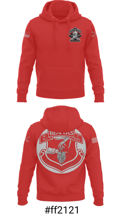 C Btry 2-32 FAR 54582520 Hoodie - 43