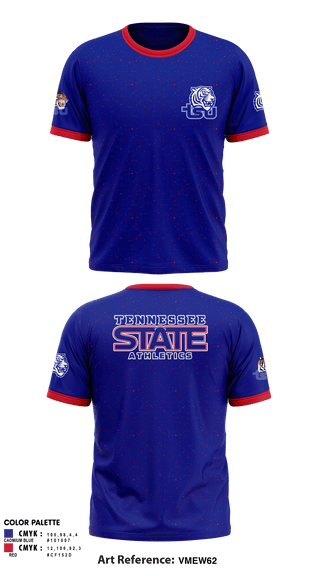 Short Sleeve Performance Shirt, Tennessee State University Cheer, Cheer, Teamtime, Team time, sublimation, custom sports apparel, team uniforms, spirit wear, spiritwear, sports uniforms, custom shirts, team store, custom team store, fundraiser sports, apparel fundraiser