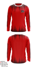 Gaston Christian School Basketball 76242863 Long Sleeve Performance Shirt - 1