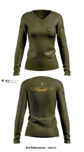 2d Recon Bn 14867704 Women's Long Sleeve V-neck Shirt - 2