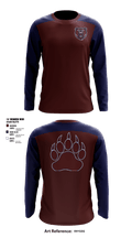 Berkley High School Cheer 2876422 Long Sleeve Performance Shirt - 1