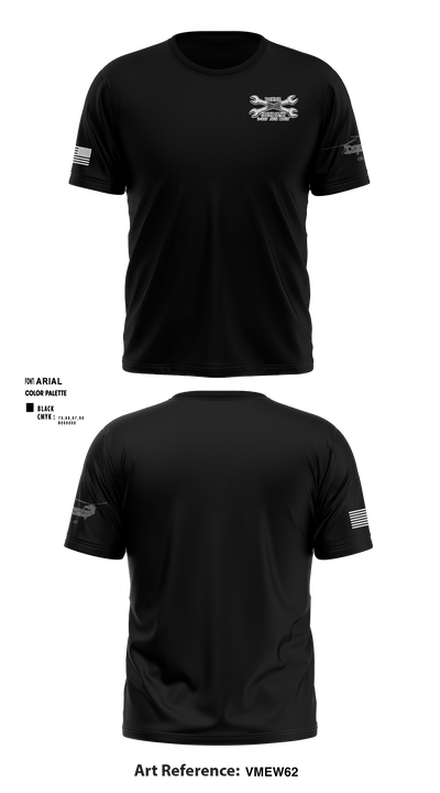 Delta Company "Outlaws" 47733508 Short Sleeve Performance Shirt - 2
