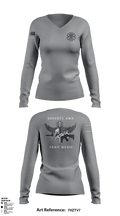 Schertz SWAT 48439829 Women's Long Sleeve V-neck Shirt - 4