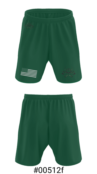 Charlie Company 93293669 Athletic Shorts With Pockets - 25
