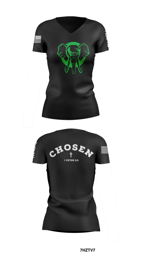 Women's Short Sleeve Vneck Shirt, Elephant, , Teamtime, Team time, sublimation, custom sports apparel, team uniforms, spirit wear, spiritwear, sports uniforms, custom shirts, team store, custom team store, fundraiser sports, apparel fundraiser