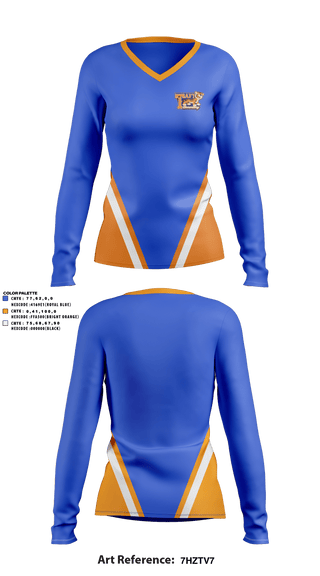 Women's Long Sleeve Vneck Shirt, William Howard Taft Elementary School, Spirit Store, Teamtime, Team time, sublimation, custom sports apparel, team uniforms, spirit wear, spiritwear, sports uniforms, custom shirts, team store, custom team store, fundraiser sports, apparel fundraiser