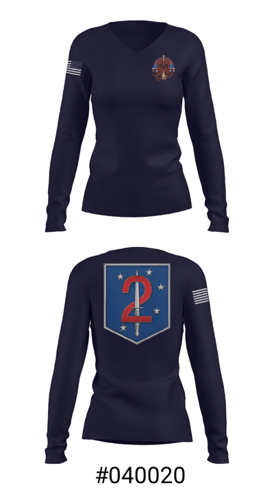 BOATS 49797259 Women's Long Sleeve V-neck Shirt - 37