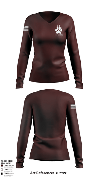 Women's Long Sleeve Vneck Shirt, , , Teamtime, Team time, sublimation, custom sports apparel, team uniforms, spirit wear, spiritwear, sports uniforms, custom shirts, team store, custom team store, fundraiser sports, apparel fundraiser