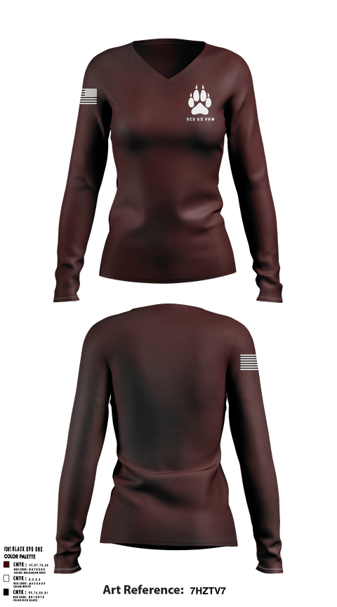 Women's Long Sleeve Vneck Shirt, , , Teamtime, Team time, sublimation, custom sports apparel, team uniforms, spirit wear, spiritwear, sports uniforms, custom shirts, team store, custom team store, fundraiser sports, apparel fundraiser