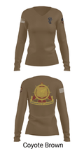 382nd CSSB 66174892 Women's Long Sleeve V-neck Shirt - 37