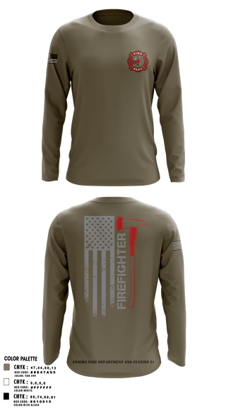 Long Sleeve Performance Shirt, enigma, station 21, Fire Department, Teamtime, Team time, sublimation, custom sports apparel, team uniforms, spirit wear, spiritwear, sports uniforms, custom shirts, team store, custom team store, fundraiser sports, apparel fundraiser