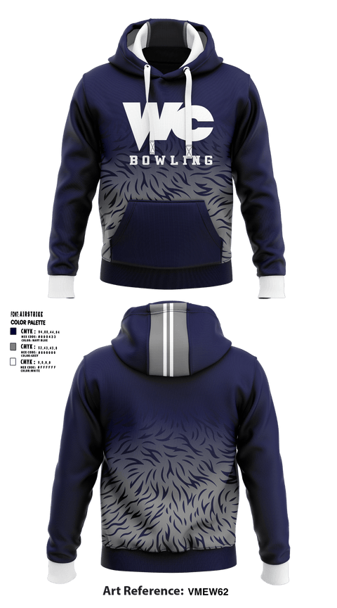 Hoodie, West Clermont High School Bowling, Bowling, Teamtime, Team time, sublimation, custom sports apparel, team uniforms, spirit wear, spiritwear, sports uniforms, custom shirts, team store, custom team store, fundraiser sports, apparel fundraiser