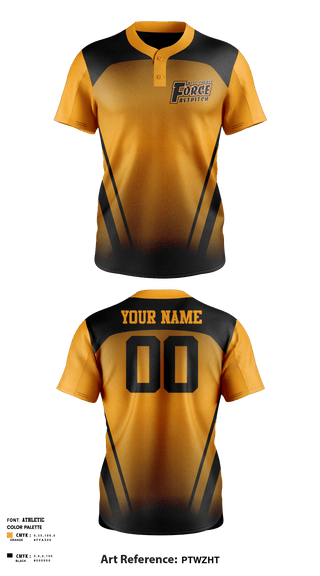 Two Button Softball Jersey, West Liberty Force Softball, Softball, Teamtime, Team time, sublimation, custom sports apparel, team uniforms, spirit wear, spiritwear, sports uniforms, custom shirts, team store, custom team store, fundraiser sports, apparel fundraiser
