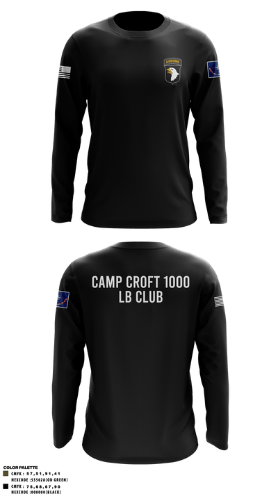 101st 77031611 Long Sleeve Performance Shirt - 4