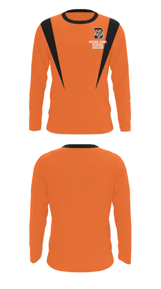 Long Sleeve Performance Shirt, Dover High School Soccer, Men's Soccer, Teamtime, Team time, sublimation, custom sports apparel, team uniforms, spirit wear, spiritwear, sports uniforms, custom shirts, team store, custom team store, fundraiser sports, apparel fundraiser